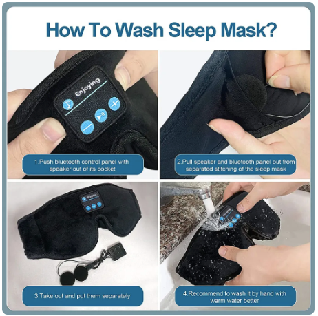 Sleeping Bluetooth Mask