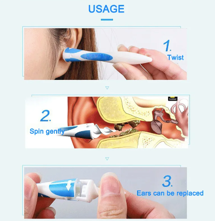 Silicone Ear Cleaner Wax Removal